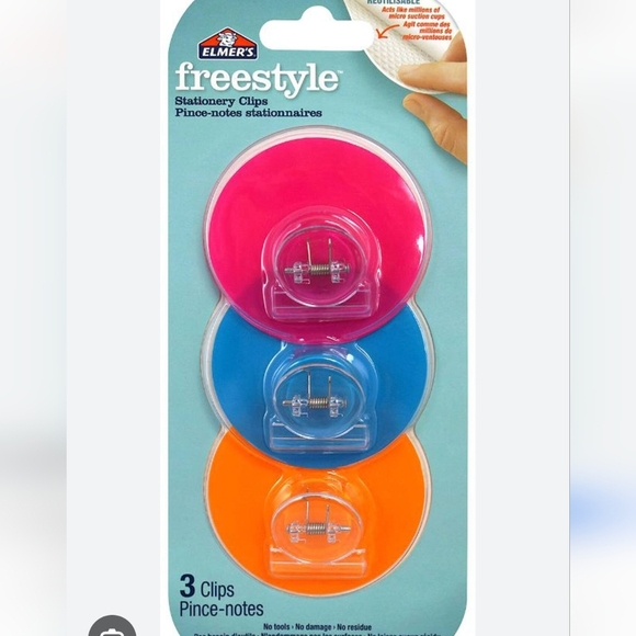 Elmer's Freestyle Reusable Photo Artwork, Stationery Clips 2 Sets, New! - Picture 5 of 12
